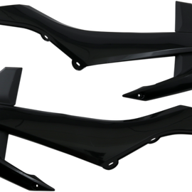 Radiator Shrouds - Black - 85 SX