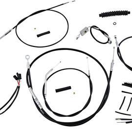 Control Cable Kit - XR - Black/Chrome