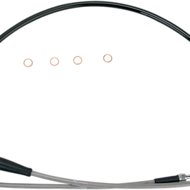 Brake Line - Front - Stainless Steel  - DR-Z 400 SM