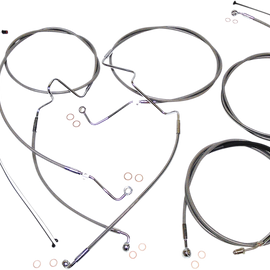 Control Cable Kit - XR - Stainless Steel/Chrome