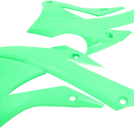 Radiator Shroud - Fluorescent Green - KX 85