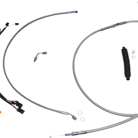 Control Cable Kit - XR - Stainless Steel/Chrome