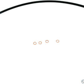 Brake Line - Front - Stainless Steel - KTM