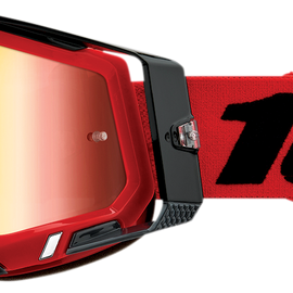 Racecraft 2 Goggles - Red - Red Mirror