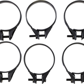 Carburetor Clamps - 41-44 mm - 6-Pack