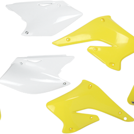 Replacement Body Kit - OEM Yellow/White - RMZ250
