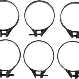 Carburetor Clamps - 55-58 mm - 6-Pack