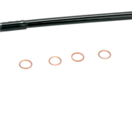 Brake Line - Rear - Stainless Steel - DR-Z 400 SM
