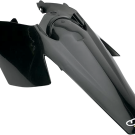 Rear Fender with Side Panels - Black