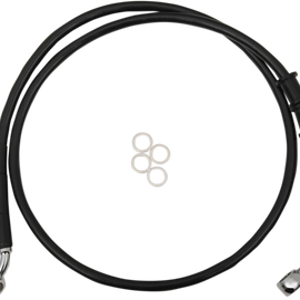 Front Brkae Line - XL - Black +6"
