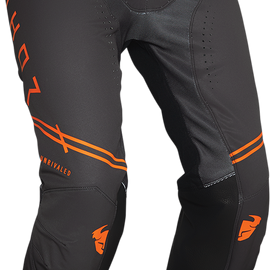 Prime Pro Pants - Charcoal/Orange - 38