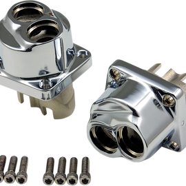 Lifter Blocks - Chrome - Evolution/Big Twin