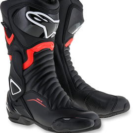 SMX-6 v2 Drystar® Boots - Black/Red - US 11.5 / EU 46