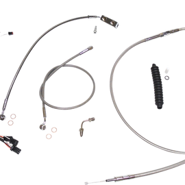 Control Cable Kit - XR - Stainless Steel/Chrome