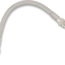 Oil Line with Fittings - Stainless Steel - 10"