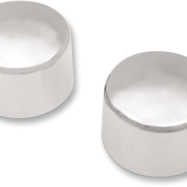 Axle Caps - Chrome - Front