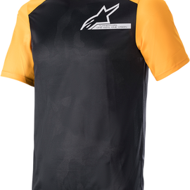Alps 4.0 V2 Jersey - Short-Sleeve - Black/Orange/White - XL