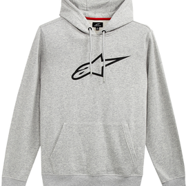 Ageless Pullover Hoodie - Gray Heather/Black - Medium