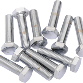 5/16-24X1" Chrome Hex Head