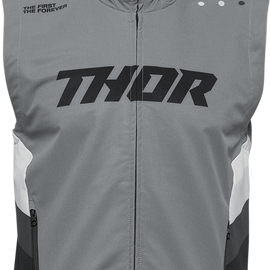 Warmup Vest - Gray/Black - Large