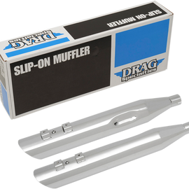 3.5" Mufflers for '95-'16 FL - Chrome