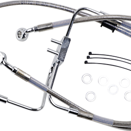 Front Brake Line - XL - Stainless Steel