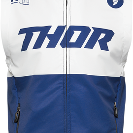 Warmup Vest - Navy/White - Medium