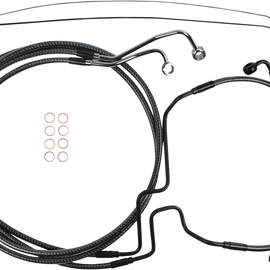 Brake Line - Lower - ABS - KARBONFIBER