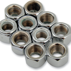 Tuercas de seguridad 3/8-24 cromo