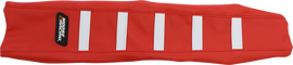 Ribbed Seat Cover - Red - Gas Gas