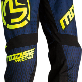 Qualifier Pants - Navy/Hi-Vis - 36