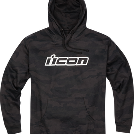 Clasicon Hoodie - Black Camo - XL