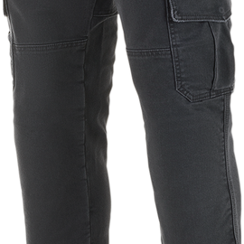 Barton Riding Cargo Pants - Black - US 34 / EU 50