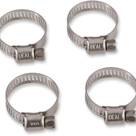 Clamp Hose Stainless Steel 10-27Mm 4Pack