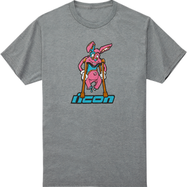 Beastie Bunny T-Shirt - Ash Heather - 2XL