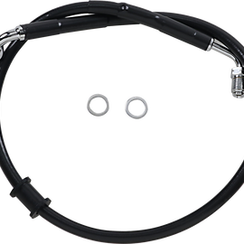 Brake Line - +2" - Black - '18-'20 Softail