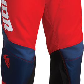 Sector Chev Pants - Red/Navy - 46