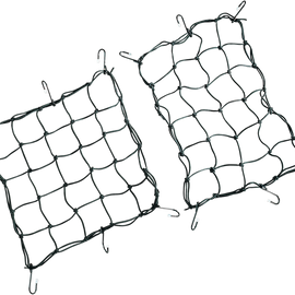 Cargo Net - 15" x 15" - 6 Hook - Black