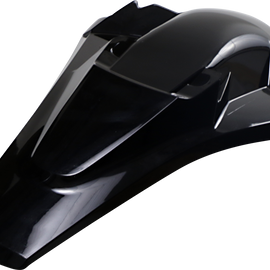 MX Rear Fender - Black - Husqvarna