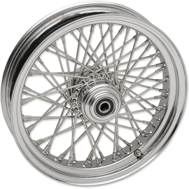 Front Wheel - Radial Laced - 50 Spoke - 16 x 3.5" - 15+ Scout