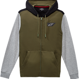 Spanner Hoodie - Military Green - Medium