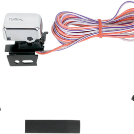Chrome Left-Side Turn Signal Switch Kit