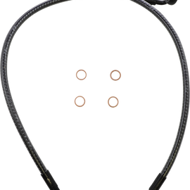 Brake Line - Front - Dual - ABS - KARBONFIBER
