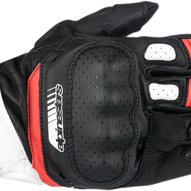 SP-5 Gloves - Black/White/Red - Medium
