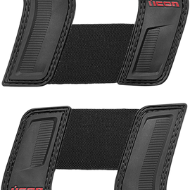 Field Armor Stryker™ Vest Waist Straps - Black/Red