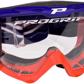 3450 Riot Roll Off Goggles - Blue/Red