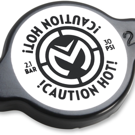 High Pressure Radiator Cap - Black - 2.1 bar