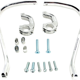 Handguards - Contour - 1-1/8" - Silver