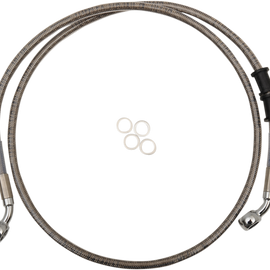 Front Brake Line - XL - Stainless Steel +6"
