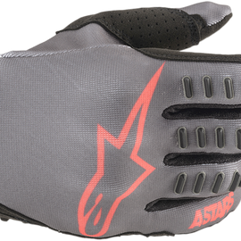 SMX-E Gloves - Gray/Red - 2XL